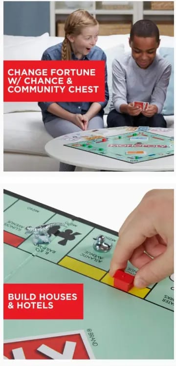 Monopoly Game & Ludo (2 in One Pack) Ghosia Sports