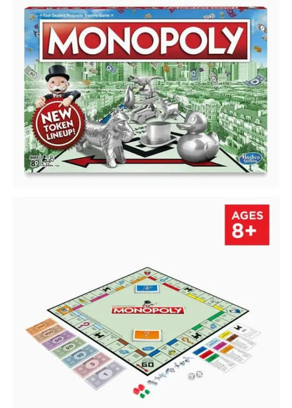 Monopoly Game & Ludo (2 in One Pack) Ghosia Sports