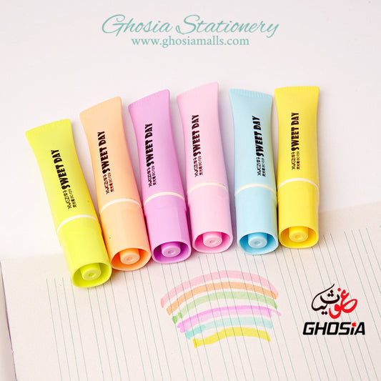 Toothpaste Styling Highlighter 6 color Set Mini Sweet Day 6PCS/SET Highlighters Key Children's Marker Color Graffiti Pen