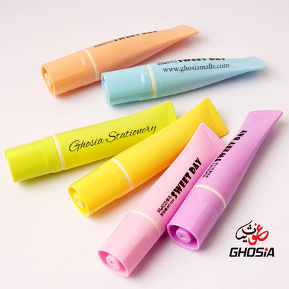 Toothpaste Styling Highlighter 6 color Set Mini Sweet Day 6PCS/SET Highlighters Key Children's Marker Color Graffiti Pen