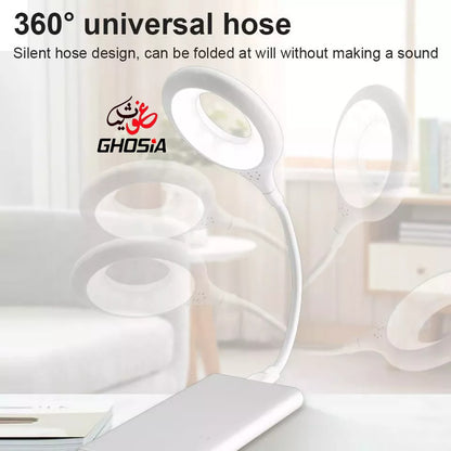 Flexible USB Foldable Light with Voice Activation – Easily Adjust Between Warm and White Lighting Modes for Any Mood or Task. A Stylish, Space-Saving Light Solution for Modern, Hands-Free Convenience. 3266