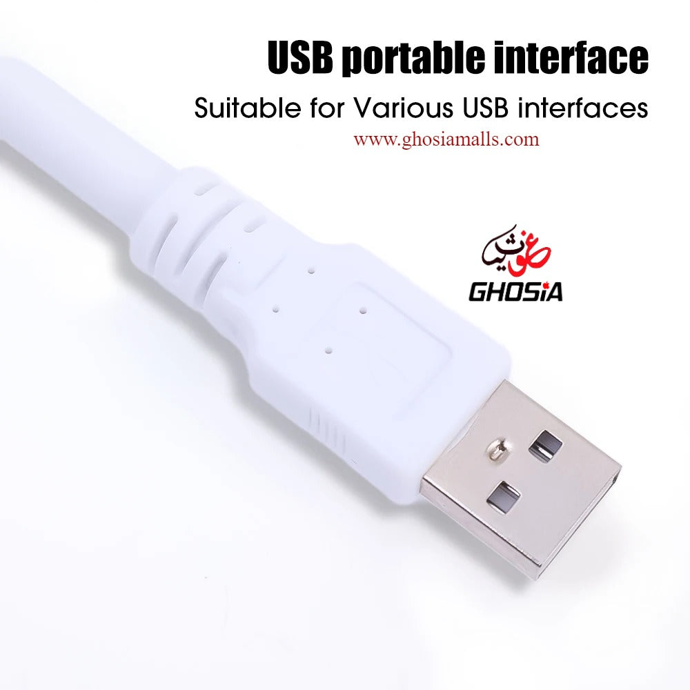 Flexible USB Foldable Light with Voice Activation – Easily Adjust Between Warm and White Lighting Modes for Any Mood or Task. A Stylish, Space-Saving Light Solution for Modern, Hands-Free Convenience. 3266