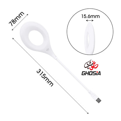 Flexible USB Foldable Light with Voice Activation – Easily Adjust Between Warm and White Lighting Modes for Any Mood or Task. A Stylish, Space-Saving Light Solution for Modern, Hands-Free Convenience. 3266