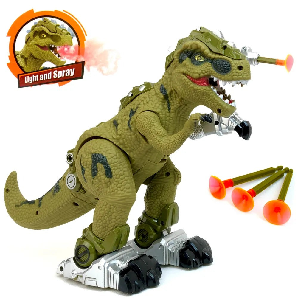 Expedition Dinosaurs Shooting And Spray Toy For Kids Action Toy With Sounds For Kids Dart Shooter Dinosaur Toy