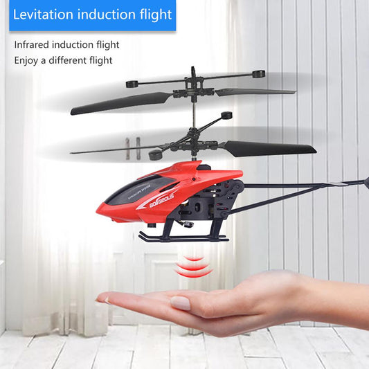 Hand Sensor USB Rechargeable Helicopter – Easy Control Flying Toy for Kids and Adults