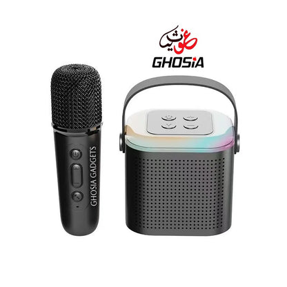 Karaoke Machine for Adults and Kids Portable Bluetooth Speaker System with Wireless Microphone for Home - 5013