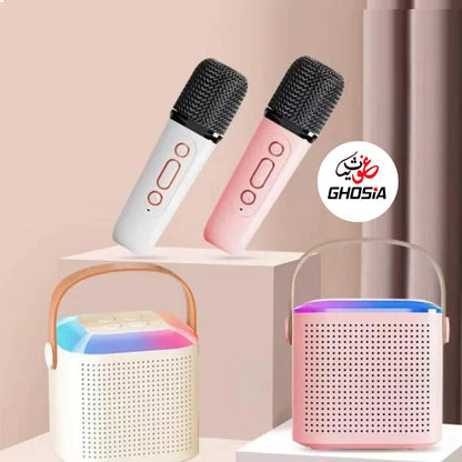 Karaoke Machine for Adults and Kids Portable Bluetooth Speaker System with Wireless Microphone for Home - 5013