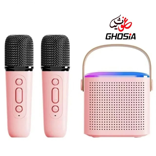 Karaoke Machine for Adults and Kids Portable Bluetooth Speaker System with Wireless Microphone for Home - 5013