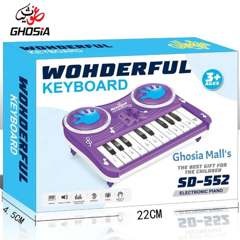 Kids Wonderful Musical Keyboard Musical Toy Piano With 2 Modes