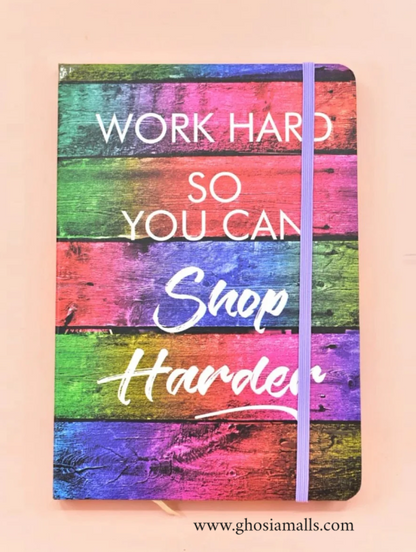 Motivational Cover Colorful Wallpaper Diary Size A5 Travel Notepad Journal