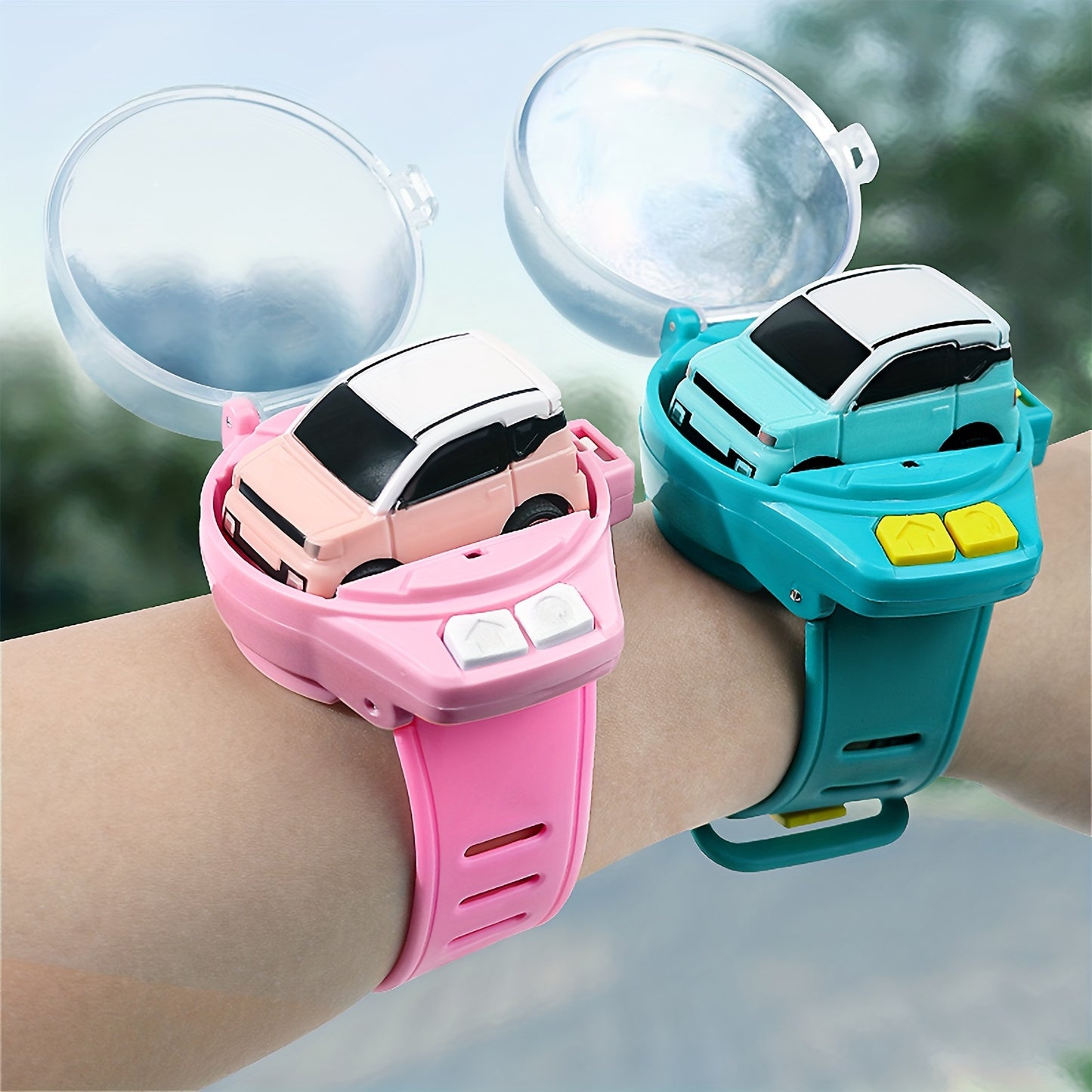 Watch RC Car Toy Remote Control - New Mini Car Watch Toys | 2.4 GHz Cute Wrist Racing Car Watch, Interactive Game Toys