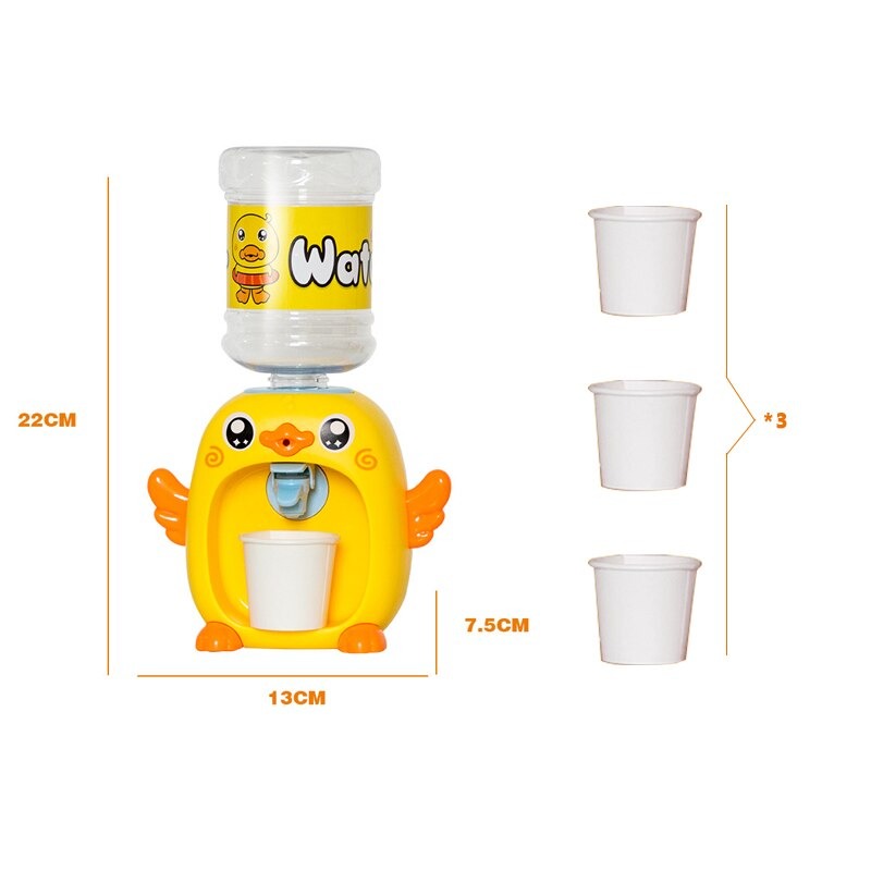 Water Dispenser for Kids Kitchen Play Mini Water Kids Dispenser Drinking Toy for Kids